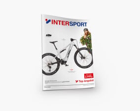 Titelseite des INTERSPORT Flugblatts.