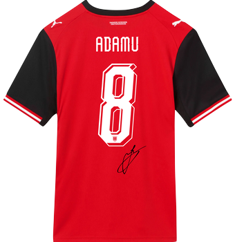 Junior Adamu Matchworn Trikot (AUT-RKS)