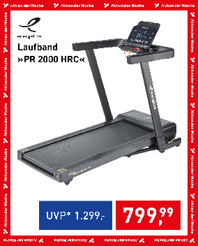 Aktion der Woche: Laufband von Energetics.