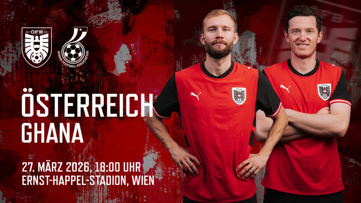Österreich - Ghana (Männer-Freundschaftsspiel, 27.3.2026) - Zusatzauktion