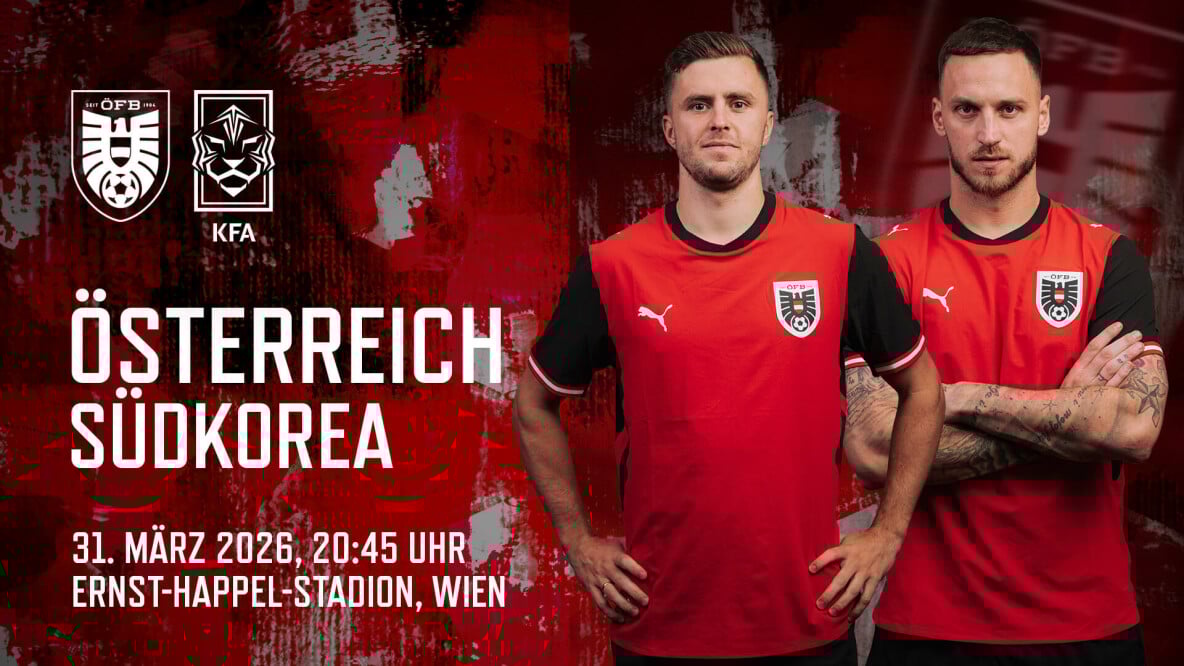 Österreich - Südkorea (Männer-Freundschaftsspiel, 31.3.2026)