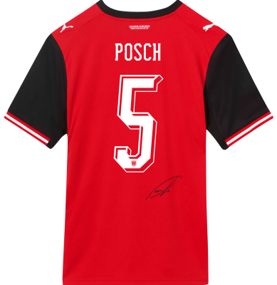 Stefan Posch Matchworn Trikot