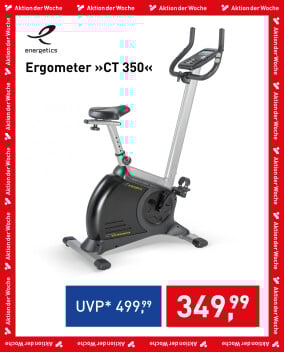 Aktion der Woche: Ergometer »CT 350« von Energetics.