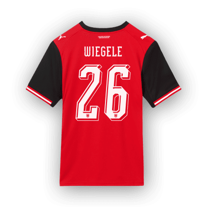 ÖFB Heimtrikot von Fußballspieler Florian Wiegele