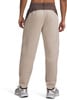 Herren-Jogginghose mit beige-braunen Einsätzen und Logo auf der Rückseite.