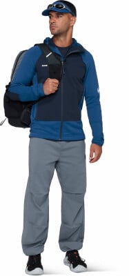 Mammut Massone ML Hooded Fleecejacke mit Kapuze
