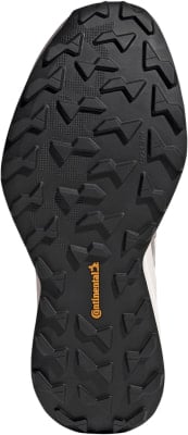 Schuhsohle mit ausgeprägtem Profil und Continental-Logo.
