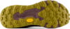 Schuhsohle mit ausgeprägtem Profil und Vibram-Logo für gute Traktion.