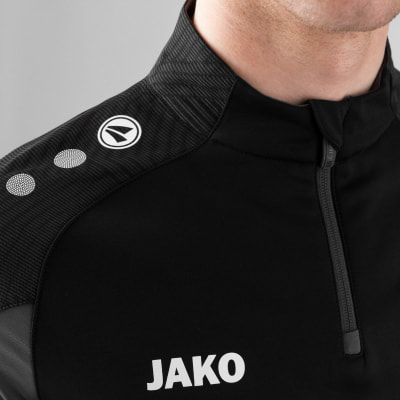 Jako Performance Langarmshirt mit Halfzip