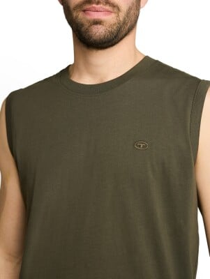 Tom Tailor Tanktop W.Embro férfi ujjatlan felső