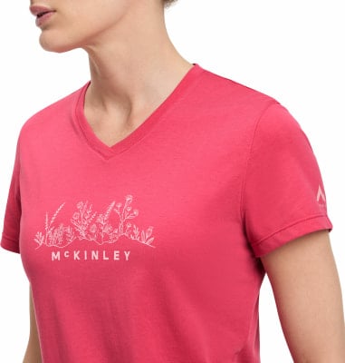 McKINLEY Nata III W T-Shirt 65%PES, 35%Baumwolle