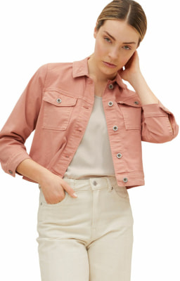 Tom Tailor Cropped Denim Jk női farmerkabát
