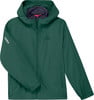 Grüne Kapuzenjacke mit Adidas Terrex Logo.