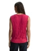 Tom Tailor Crincle V-Neck női ujjatlan póló