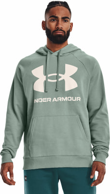 Under Armour Rival Fleece Big Logo férfi kapucnis felső