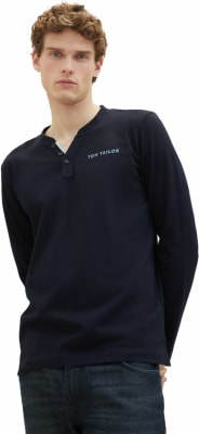 Tom Tailor TOM TAILOR Fine Striped Férfi L/S póló