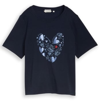 Tom Tailor Boxy Crew Neck női póló