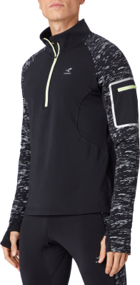 Energetics Rono langarm Laufshirt mit Halfzip