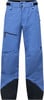 Blaue Skihose mit schwarzen Details und Peak Performance Logo.