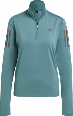 adidas Own the Run langarm Laufshirt mit Halfzip