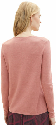 Tom Tailor Basic V-Neck női pulóver