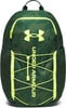 Grüner Under Armour Rucksack mit neonfarbenen Akzenten und Logo.