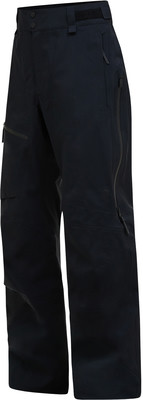 Schwarze Outdoorhose mit mehreren Taschen und Reißverschlüssen. Schwarze Outdoorhose mit mehreren Taschen und Reißverschlüssen.
