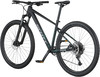 Schwarzes Scott Mountainbike mit Federung und Scheibenbremsen.