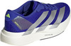 Blauer Adidas Laufschuh mit reflektierenden Streifen und Lightstrike Pro Schriftzug.