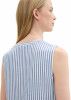 Tom Tailor Striped női ujjatlan blúz