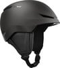 Schwarzer Atomic Skihelm mit seitlichem Logo.