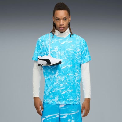 Puma M Run Velocity Aop Tee Laufshirt Puma M Run Velocity Aop Tee Laufshirt