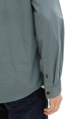 Tom Tailor TOM TAILOR Printed Shirt férfi hossztú ujjú póló