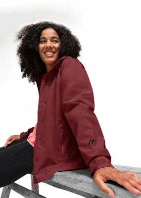 Maier Sports Metor Sustain Hardshelljacke mit Kapuze