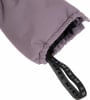 Lila Handschuh mit McKinley-Logo-Schlaufe.