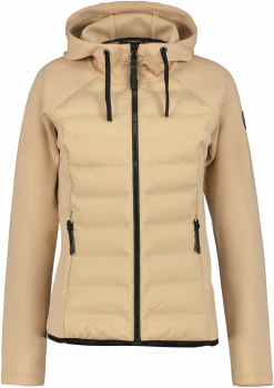 Icepeak Pahokee XH Dám.bunda s kapucí Hybrid, Thermo Stretch