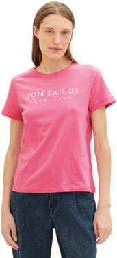 TOM TAILOR Logo Print 1/2 Női póló