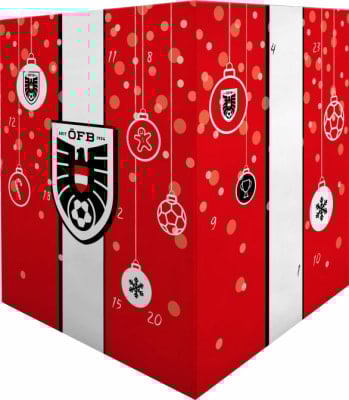 ÖFB Adventkalender 2025 inkl. Gewinnspielen – jetzt vorbestellen und Mitte November erhalten ÖFB Adventkalender 2025 inkl. Gewinnspielen – jetzt vorbestellen und Mitte November erhalten