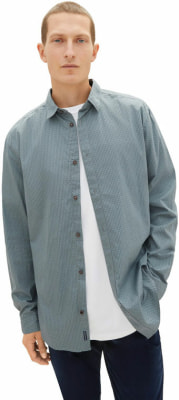 Tom Tailor TOM TAILOR Printed Shirt férfi hossztú ujjú póló