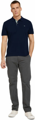 Tom Tailor Basic férfi galléros póló