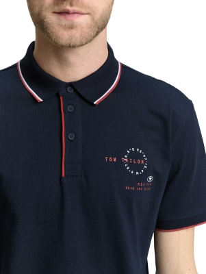 Tom Tailor Detailed Polo férfi póló