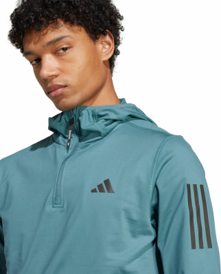 adidas Own the Run Winterized Hoodie mit Halfzip