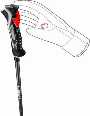 Leki Carbon 14 3D Felnőtt síbot