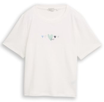 Tom Tailor Boxy Crew Neck női póló