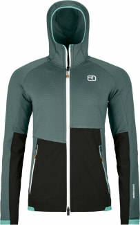 Fleecejacke mit Kapuze