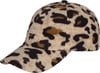 Eine Kappe mit Leopardenmuster und dem 'PARTS'-Logo an der Seite.