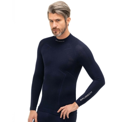 Brubeck MERINO Extreme Wool, pán. tričko dlhý rukáv