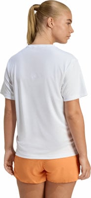 adidas Run Ess Tee W Laufshirt 100%rec.PES