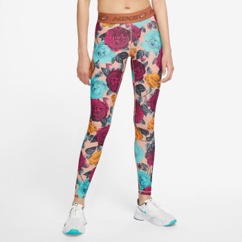 Nike W Nk Df Mr Ic Tght Aop legíny