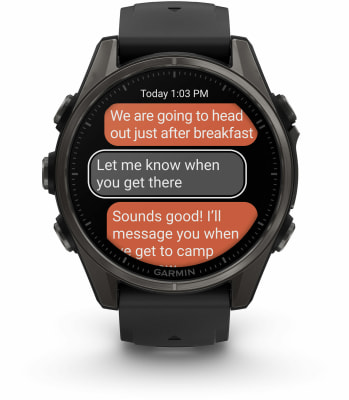 Garmin Fenix 8 Amoled Sapphire Multisport Smartwatch - 43 mm